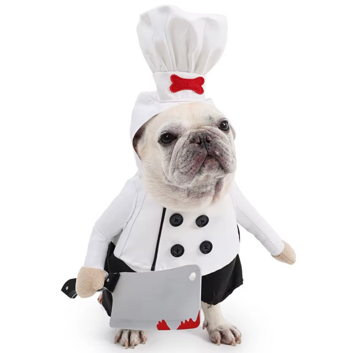 Killer Chef Funny Halloween Pet Costume